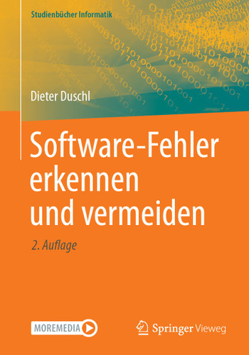 Software-Fehler erkennen und vermeiden (Studienbücher Informatik) book cover by Dieter Duschl
