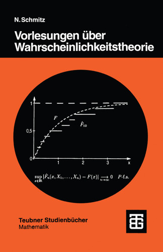 Vorlesungen über Wahrscheinlichkeitstheorie (Teubner Studienbücher Mathematik) book cover by Norbert Schmitz