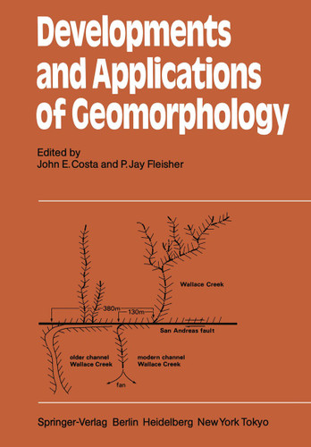 Developments and Applications of Geomorphology book cover by 