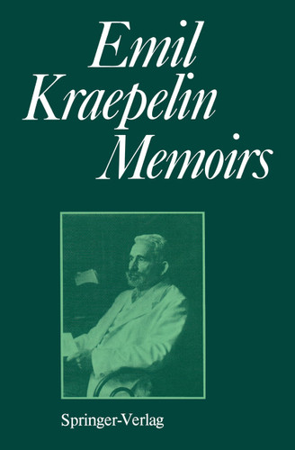 Memoirs book cover by Emil Kraepelin