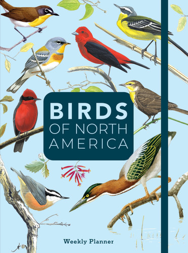 Birds of North America: Undated Weekly and Monthly Planner book cover by Editors of Rock Point