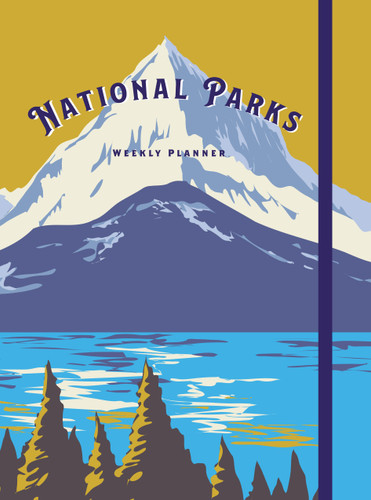 National Parks: Undated Weekly and Monthly Planner book cover by Editors of Rock Point