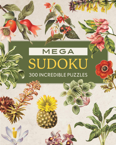 Mega Sudoku: 300 Incredible Puzzles book cover by Editors of Chartwell Books