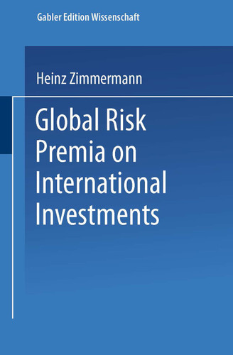 Global Risk Premia on International Investments book cover by 
