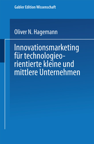 Innovationsmarketing für technologieorientierte kleine und mittlere Unternehmen book cover by 