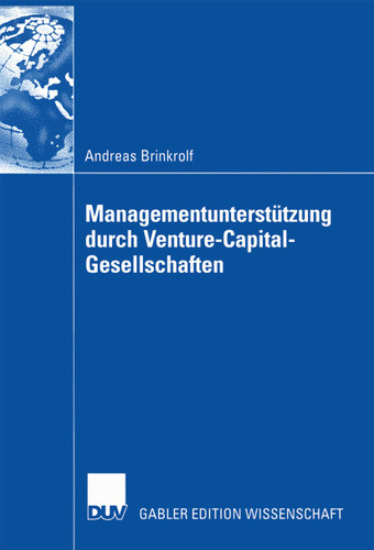 Managementunterstützung durch Venture-Capital-Gesellschaften book cover by Andreas Brinkrolf