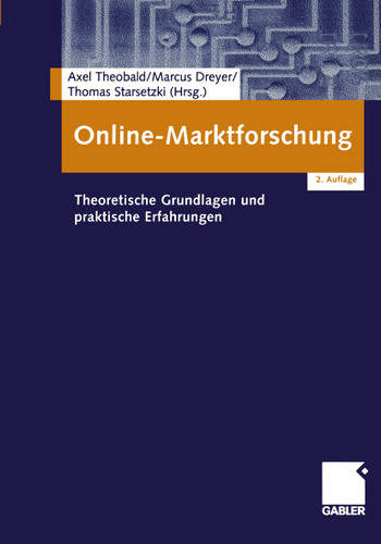 Online-Marktforschung: Theoretische Grundlagen und praktische Erfahrungen book cover by 