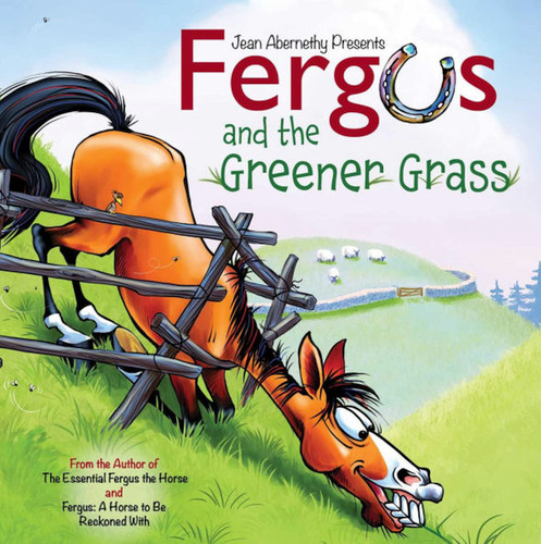 Fergus and the Greener Grass book cover by Jean Abernethy
