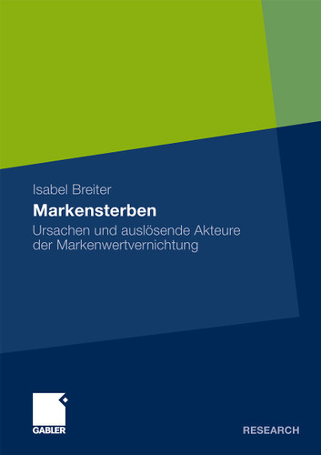 Markensterben: Ursachen und auslösende Akteure der Markenwertvernichtung book cover by Isabel Barbara Breiter