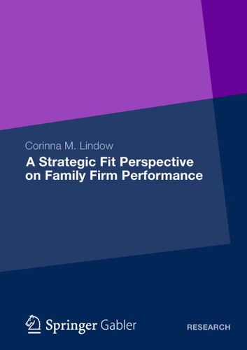 A Strategic Fit Perspective on Family Firm Performance book cover by Corinna M. Lindow