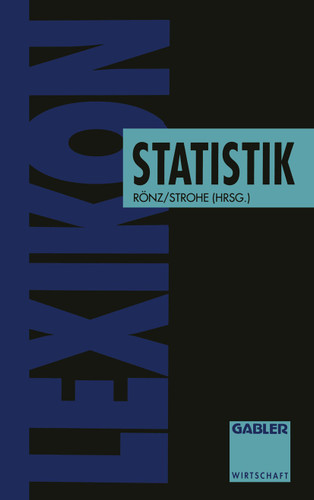 Lexikon Statistik book cover by Hans Gerhard Strohe