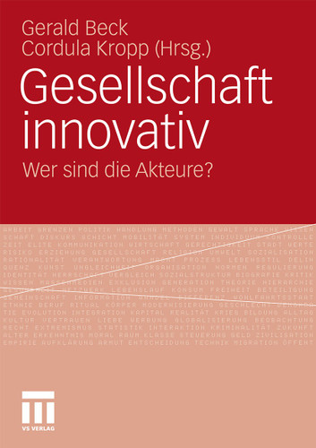 Gesellschaft innovativ: Wer sind die Akteure? book cover by 