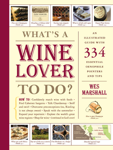 What's a Wine Lover to Do? book cover by Wes Marshall