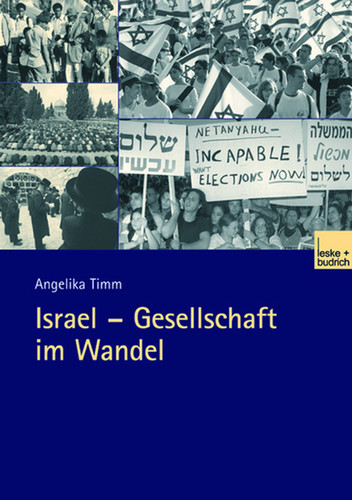 Israel — Gesellschaft im Wandel book cover by Angelika Timm