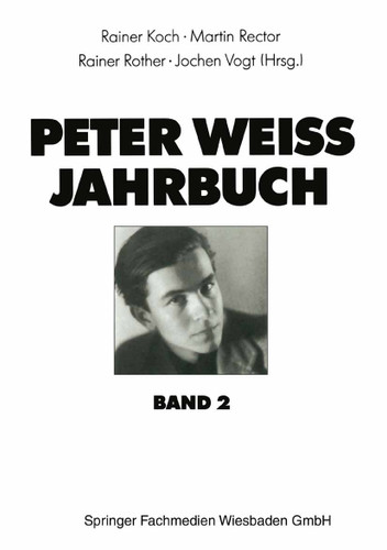 Peter Weiss Jahrbuch 2 book cover by 