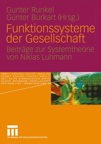 Funktionssysteme der Gesellschaft: Beiträge zur Systemtheorie von Niklas Luhmann book cover by 