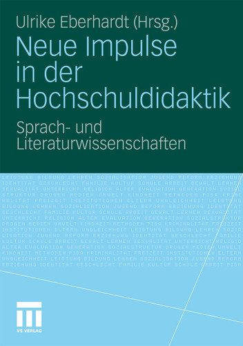 Neue Impulse in der Hochschuldidaktik: Sprach- und Literaturwissenschaften book cover by 