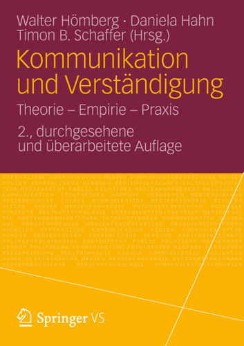 Kommunikation und Verständigung: Theorie - Empirie - Praxis book cover by 