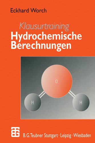 Klausurtraining Hydrochemische Berechnungen book cover by Eckhard Worch