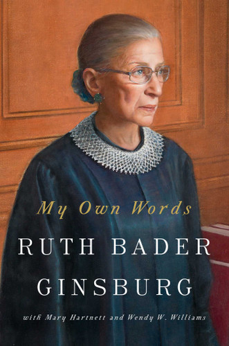 My Own Words book cover by Ruth Bader Ginsburg