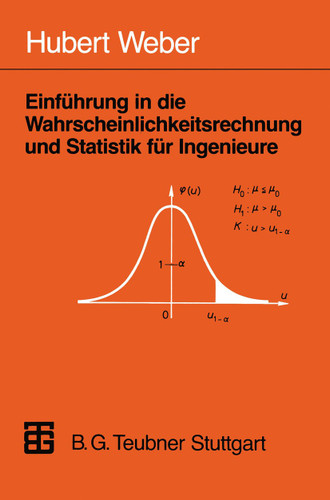 Einführung in die Wahrscheinlichkeitsrechnung und Statistik für Ingenieure book cover by 