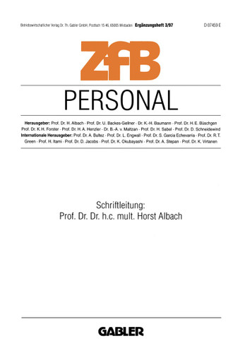 Personal (ZfB Special Issue) book cover by 