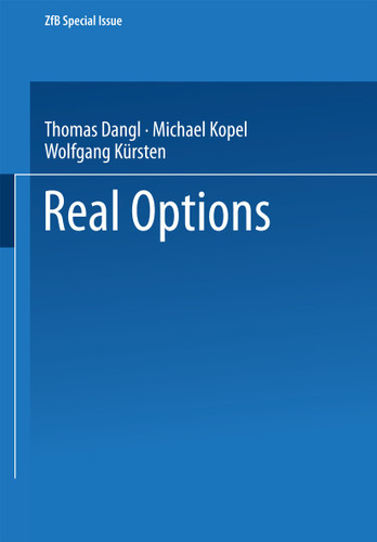 Real Options (ZfB Special Issue) book cover by 