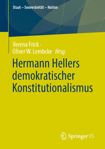 Hermann Hellers demokratischer Konstitutionalismus (Staat – Souveränität – Nation) book cover by 