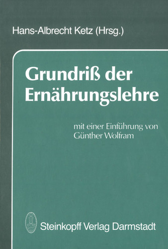 Grundriß der Ernährungslehre book cover by 