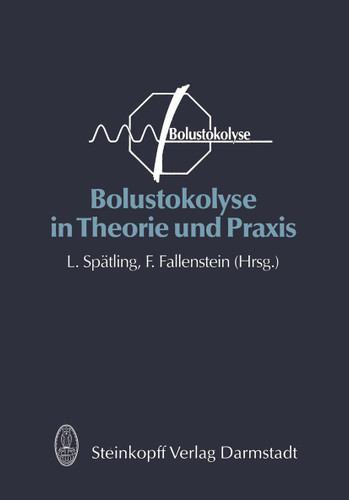 Bolustokolyse in Theorie und Praxis book cover by 
