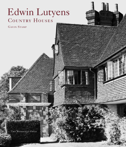 Edwin Lutyens: Country Houses book cover by Gavin Stamp