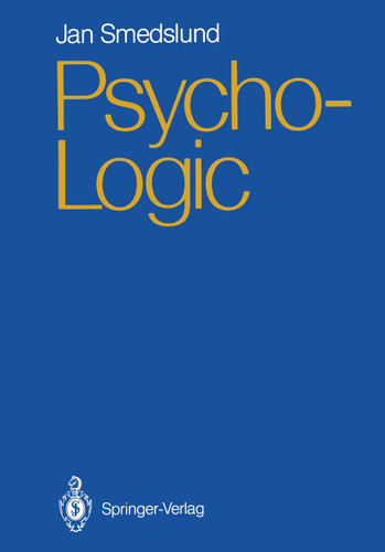 Psycho-Logic book cover by Jan Smedslund