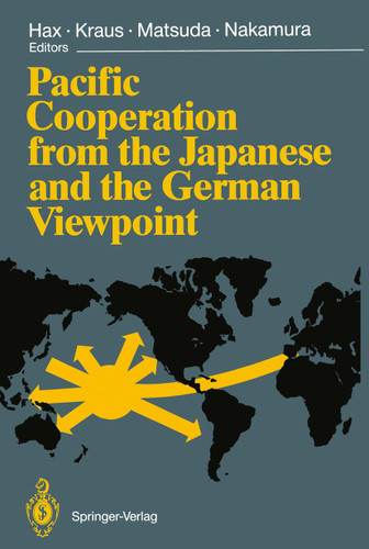 Pacific Cooperation from the Japanese and the German Viewpoint book cover by 