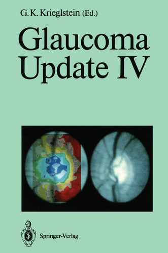 Glaucoma Update IV book cover by 