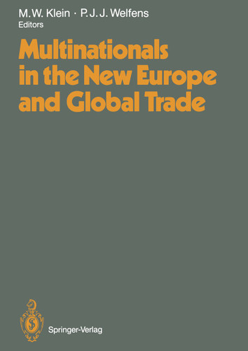Multinationals in the New Europe and Global Trade book cover by 