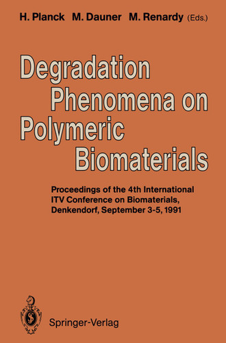 Degradation Phenomena on Polymeric Biomaterials book cover by 