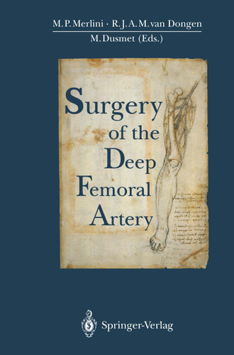 Surgery of the Deep Femoral Artery book cover by 