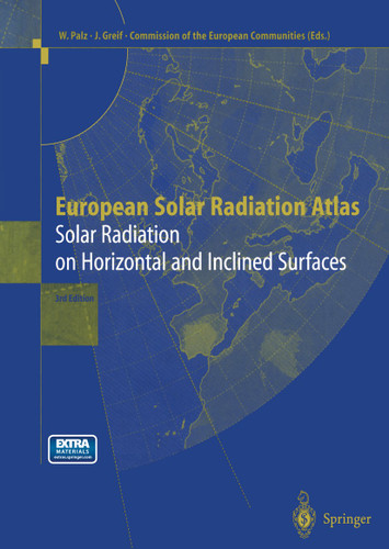 European Solar Radiation Atlas: Solar Radiation on Horizontal and Inclined Surfaces book cover by 