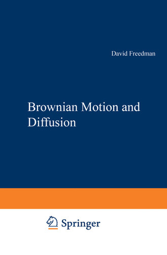 Brownian Motion and Diffusion book cover by David Freedman