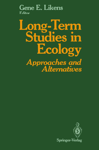 Long-Term Studies in Ecology: Approaches and Alternatives book cover by 