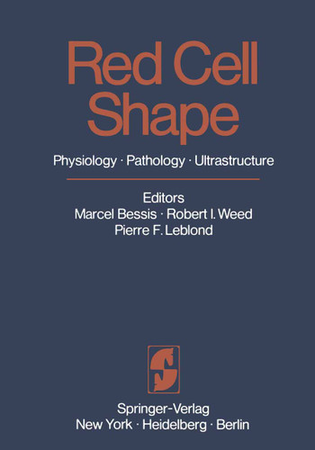 Red Cell Shape: Physiology, Pathology, Ultrastructure book cover by 