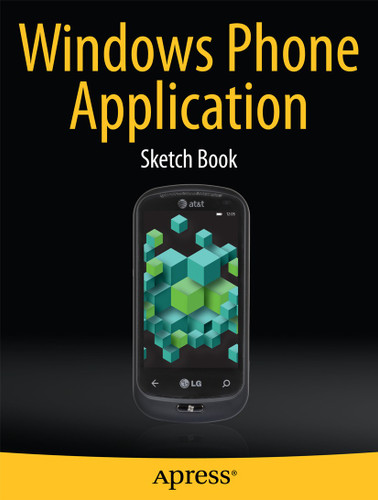 Windows Phone Application Sketch Book book cover by Dean Kaplan