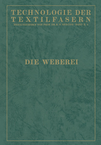 Technologie der Textilfasern: 2. Band / 2. Teil book cover by A. Lüdicke, K. Fiedler, Johann Gorke