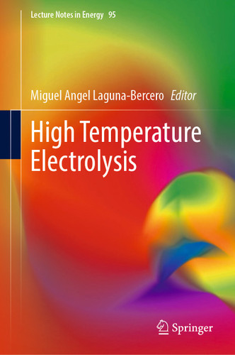 High Temperature Electrolysis (Lecture Notes in Energy #95) book cover by 