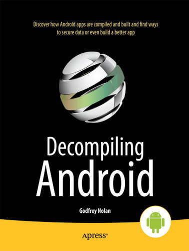 Decompiling Android book cover by Godfrey Nolan