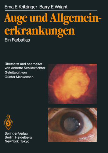Auge und Allgemeinerkrankungen: Ein Farbatlas book cover by Erna E. Kritzinger, Barry E. Wright