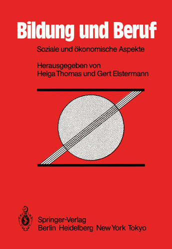 Bildung und Beruf: Soziale und ökonomische Aspekte book cover by 