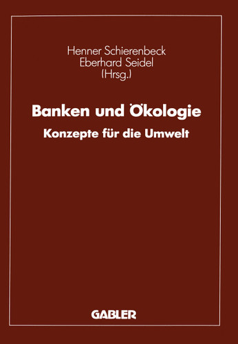 Banken und Ökologie: Konzepte für die Umwelt book cover by 