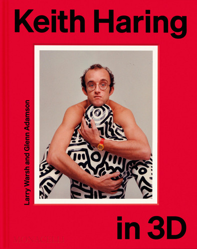 Keith Haring in 3D book cover by 