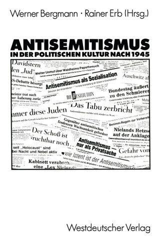 Antisemitismus in der politischen Kultur nach 1945 book cover by Rainer Bergmann